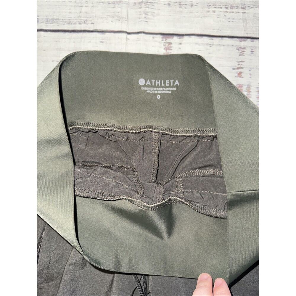 Athleta Sutton Jogger Pants Arbor Olive Green Size 0 - Picture 3 of 5
